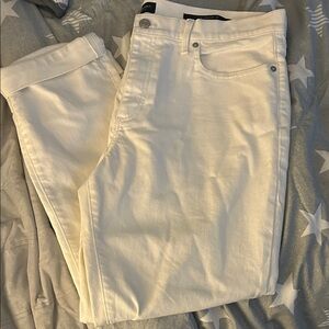 Banana Republic Women's Skinny Jeans in Cream